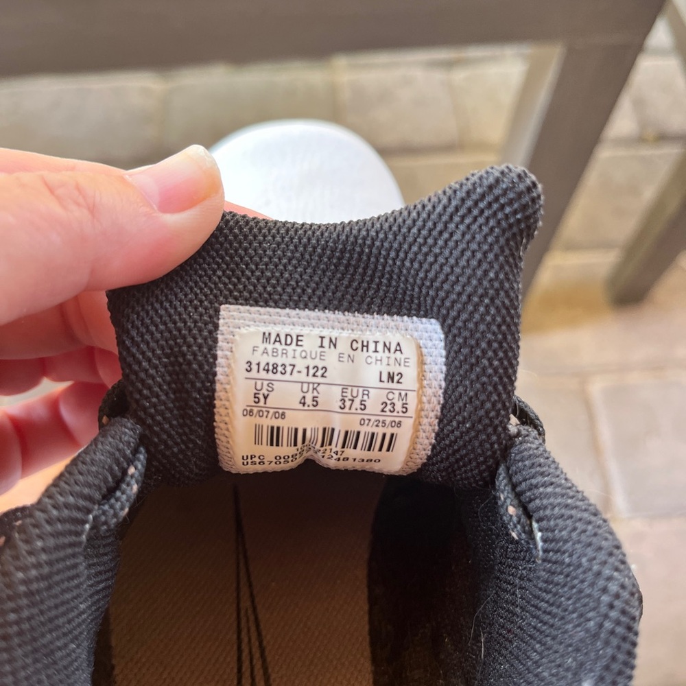 Nike SP-3 Saddle Jr Golf Shoe - Size 5Y - Picture 6 of 6